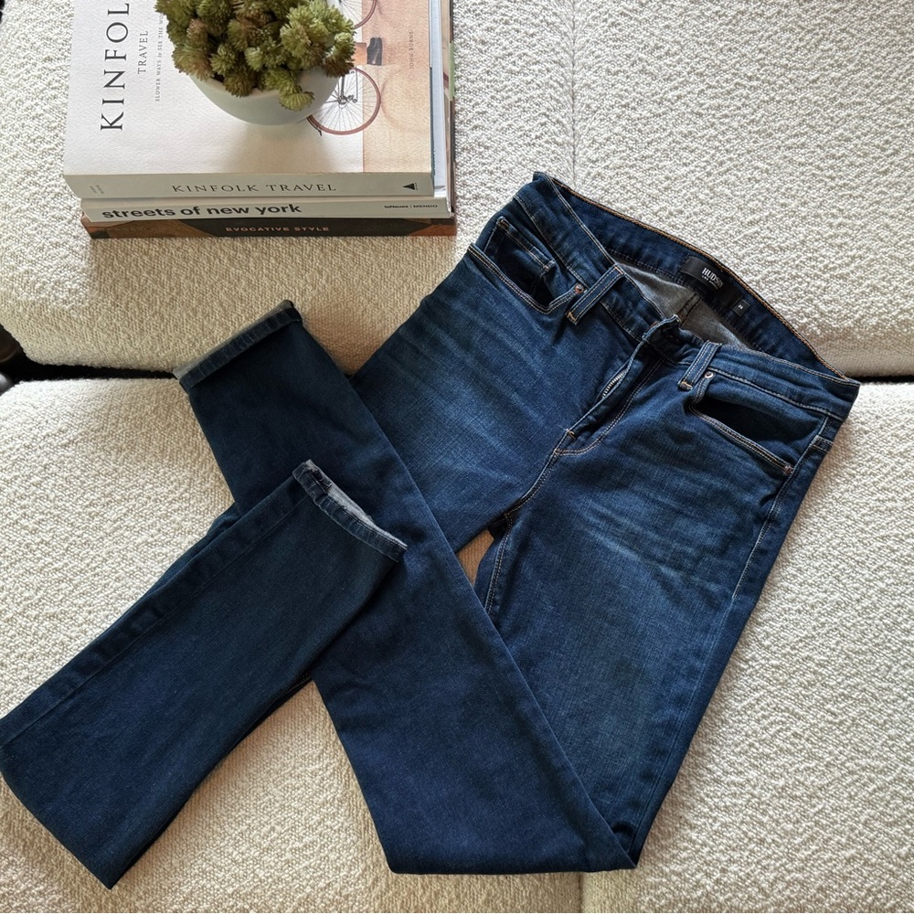 Hudson Jeans Dark Blue Nico Super Skinny Jeans